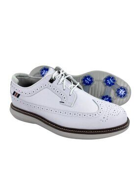 FootJoy Traditions Mens Wingtip Golf Shoes Size 9 M White 57910 NEW